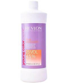 Revlonissimo Color Excel Plus Energizer hair color and bleach kit with applicator brushes and mixing bowls.