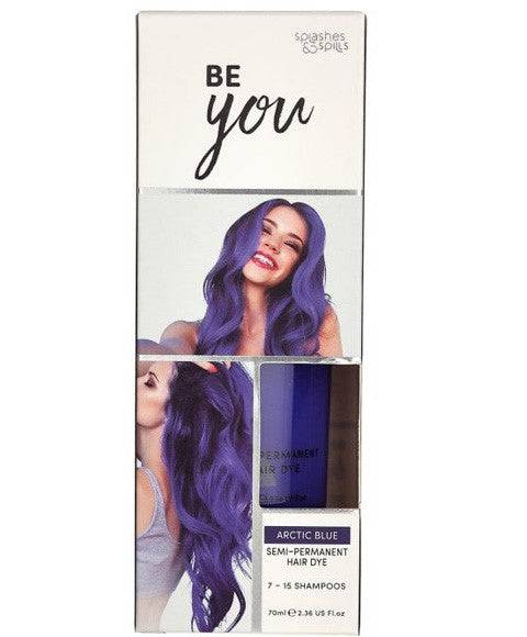 Teinture capillaire semi-permanente Be You Arctic Blue