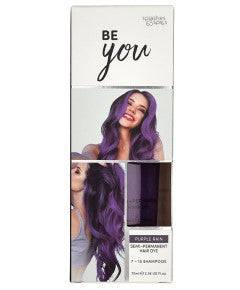Teinture capillaire semi-permanente Be You Purple Rain