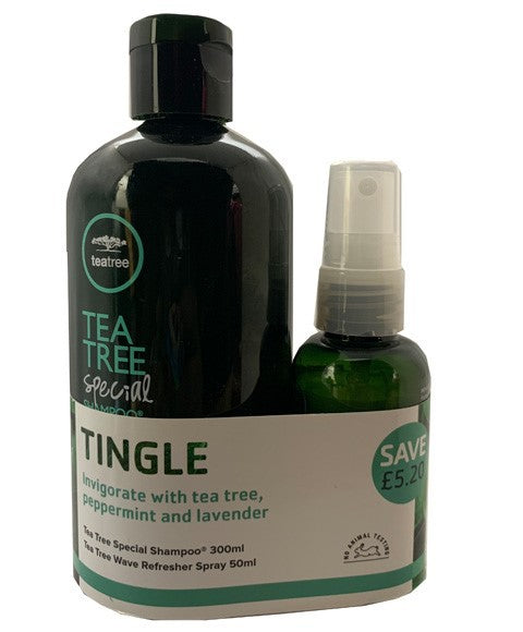 Tea Tree Special Tingle Shampoo And Refresher Spray