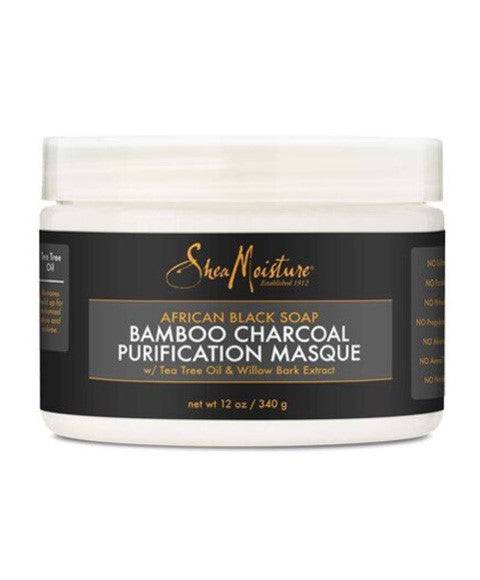 African Black Soap Bamboo Charcoal Purification Masque