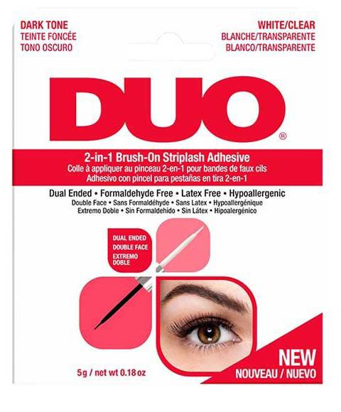 Colle pour faux cils DUO 2 en 1