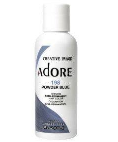 Creative Image Adore Shining Semi-Permanent Hair Color Powder in Blue, vibrant hair dye for bold color effects