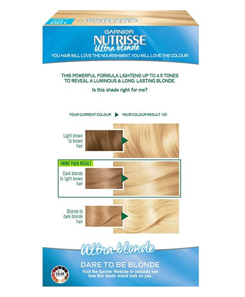 Nutrisse Ultra Permanent Nourishing Hair Colour Camomile 100 Extra Light Blonde