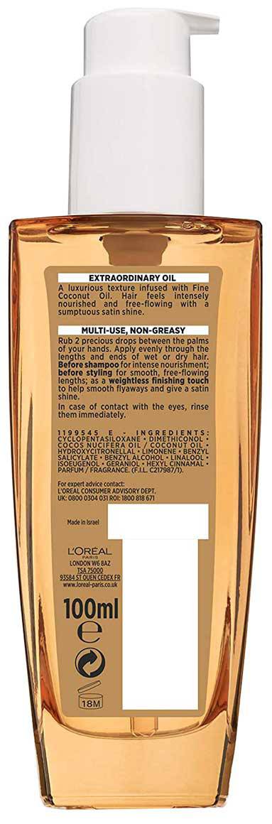 Huile extraordinaire Elvive à l&