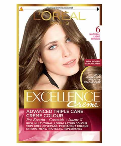 Excellence Creme Color 6.3 Natural Light Golden Brown