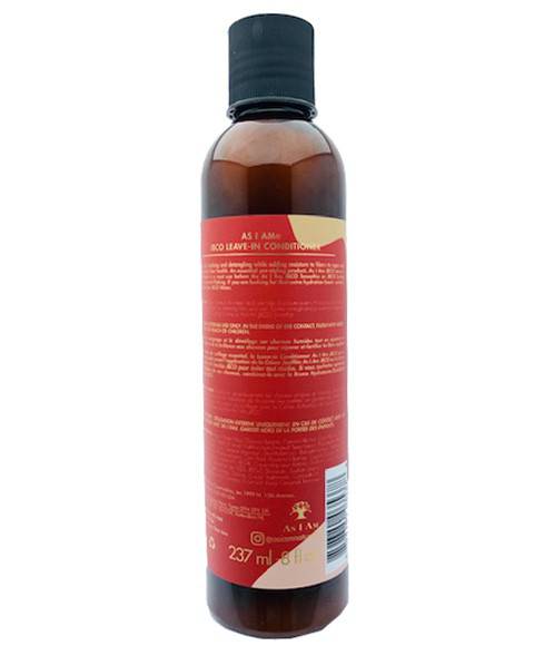As I Am Restore and Repair JBCO Leave-In Conditioner bottle, natural hair care product for damaged hair, conditioner bottle.