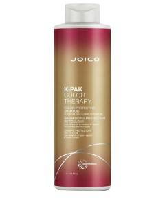 Joico K Pak Color Therapy Shampoo bottle with label, designed for color protection and hair care.