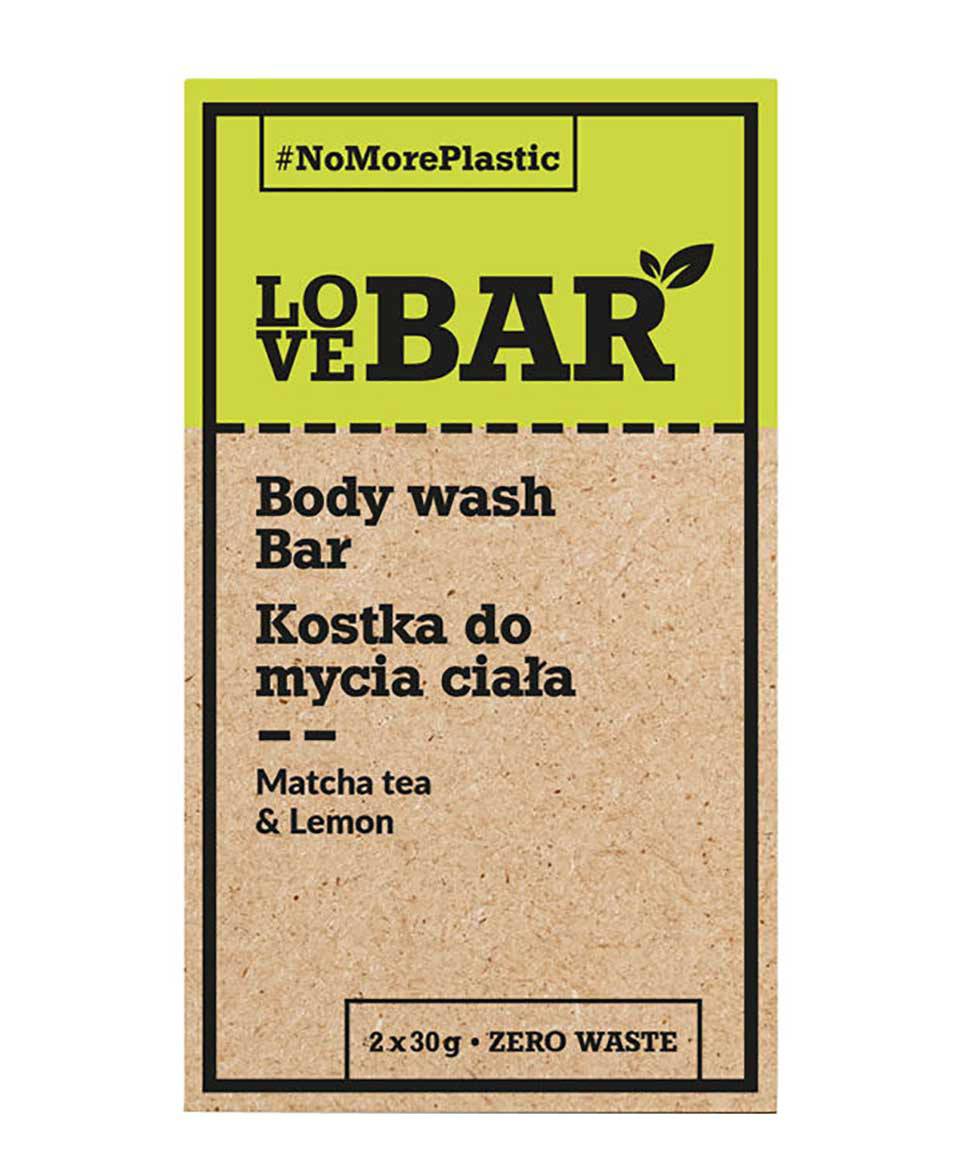 Body Wash Bar With Matcha Tea And Lemon