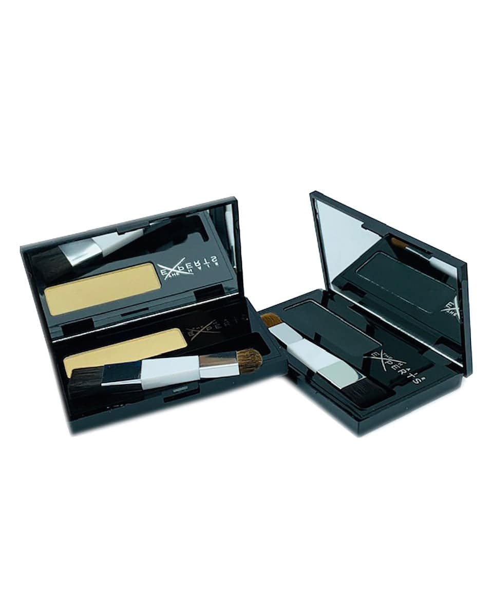 The Hair Experts Root Touch Up hair color and bleach kit with applicator for quick, natural-looking hair color touch-ups.