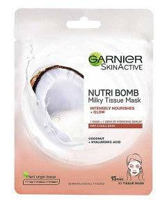 Masque en tissu laiteux Nutri Bomb à la noix de coco