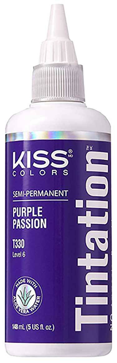 Kiss Colors Tintation Semi Permanent Purple Passion T330