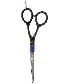 Edward Jacob Professional Scissors EXJ06420M for salon use, showing sharp blades and ergonomic handles in a professional setting.