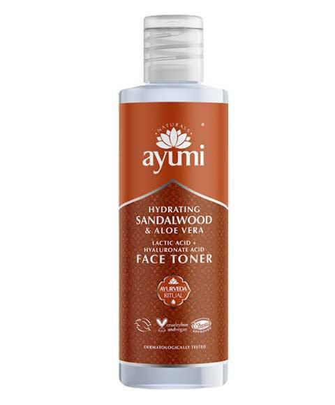 Ayumi Hydrating Sandalwood And Aloe Vera Face Toner