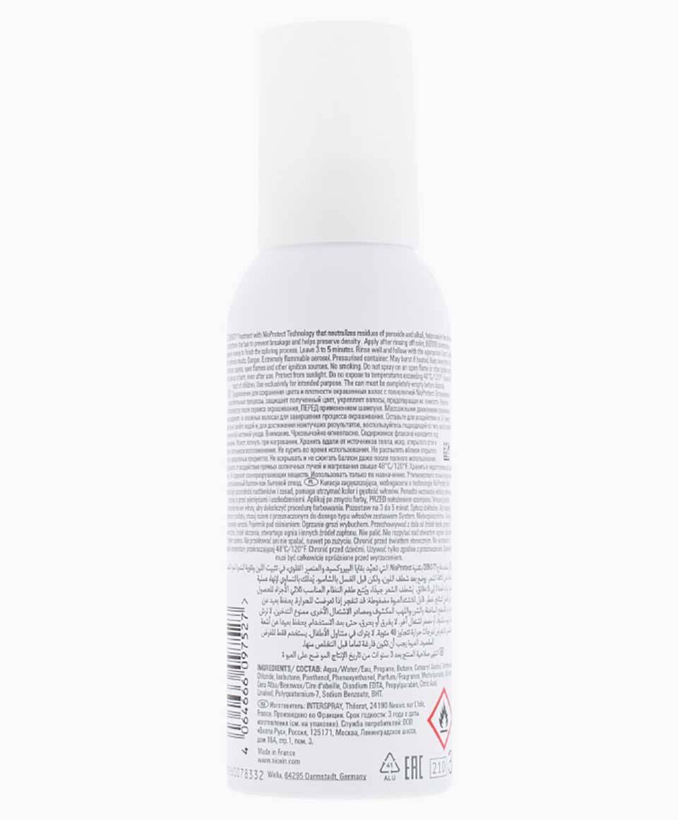 Nioxin 3D Color Lock Color Seal Treatment hair spray with a sleek bottle, designed to protect and enhance hair color.