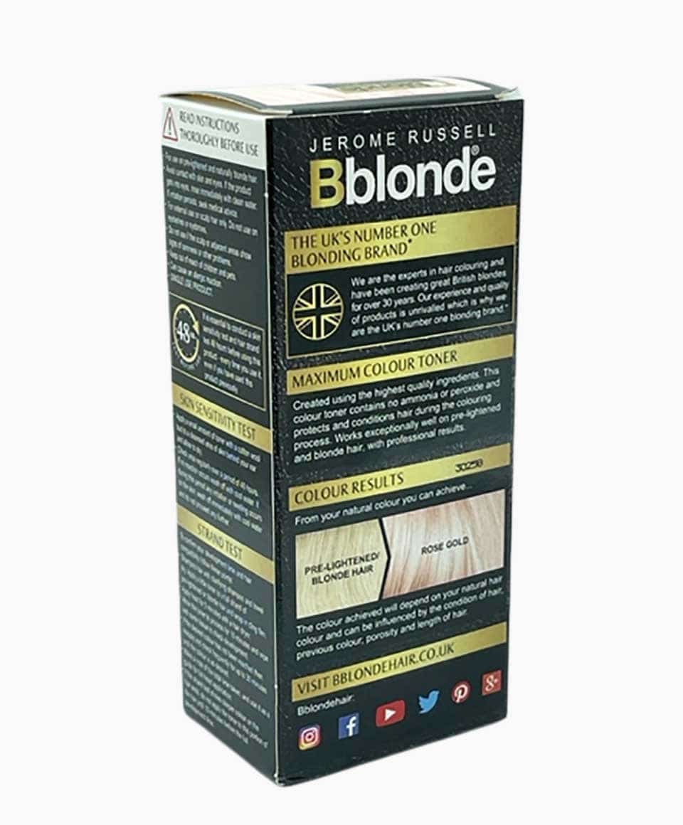 Jerome Russell Bblonde Maximum Color Toner Rose Gold