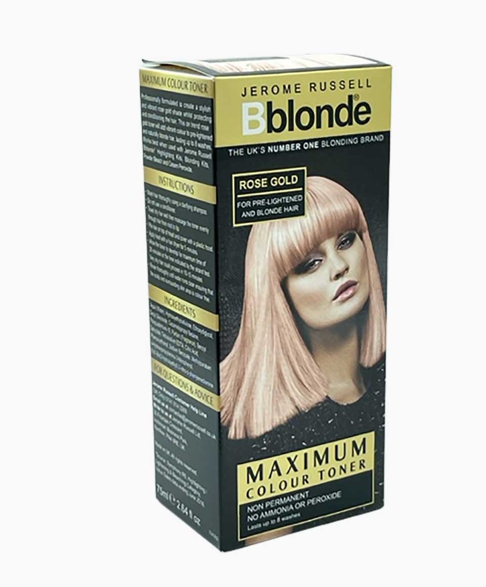 Jerome Russell Bblonde Maximum Color Toner Rose Gold