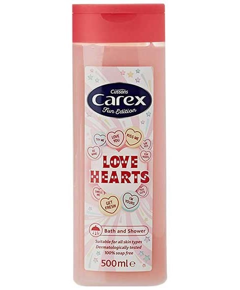 Carex Fun Edition Love Hearts Duschgel