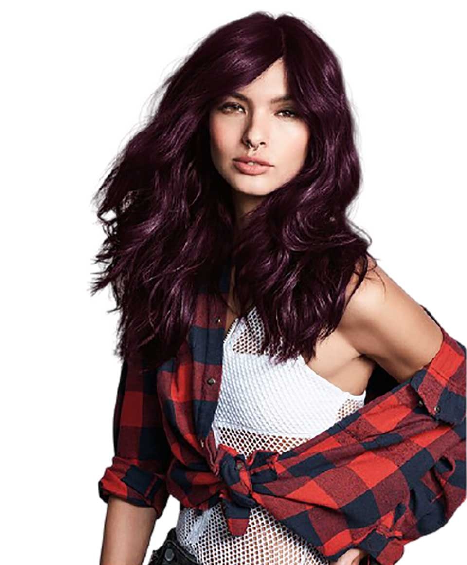 Schwarzkopf Live Color Intense Permanent Hair Colour 87 Mystic Violet, vibrant purple hair dye in a tube.