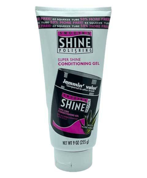Schwarzkopf Smooth N Shine Conditioning Gel tube, creamy conditioner for smooth, shiny hair, shown in a sleek tube.