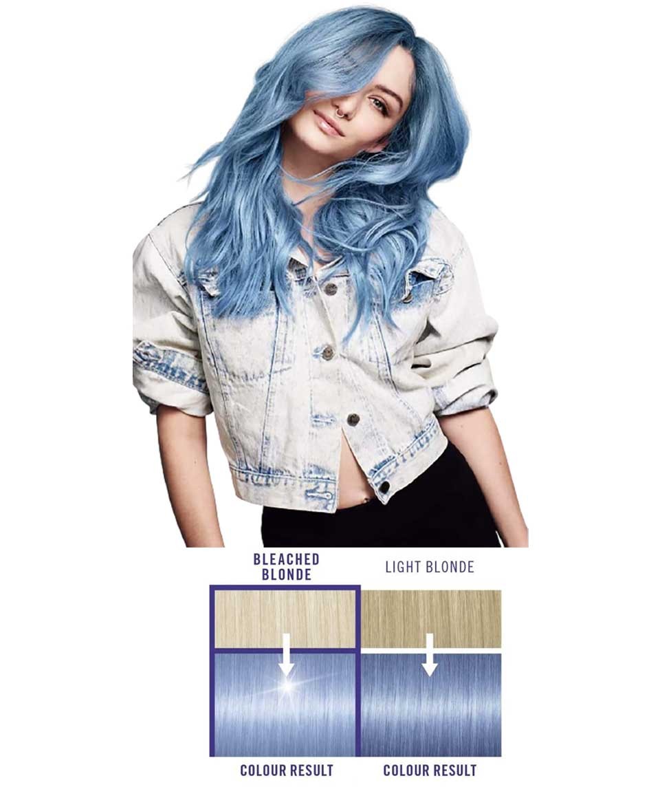 Live Pretty Pastels Ultra Brights Semi Permanent Denim Steel