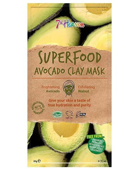 7Th Heaven Superfood Avocado Clay Mask