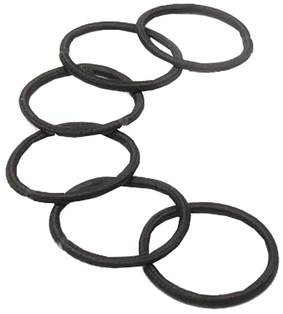 Thick Black Elastic Bands 6026
