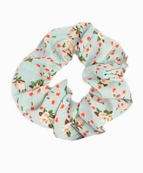 Haargummi mit Blumenmuster, reguläre Größe 8390