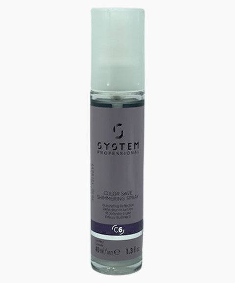 Color Save Shimmering Spray C6