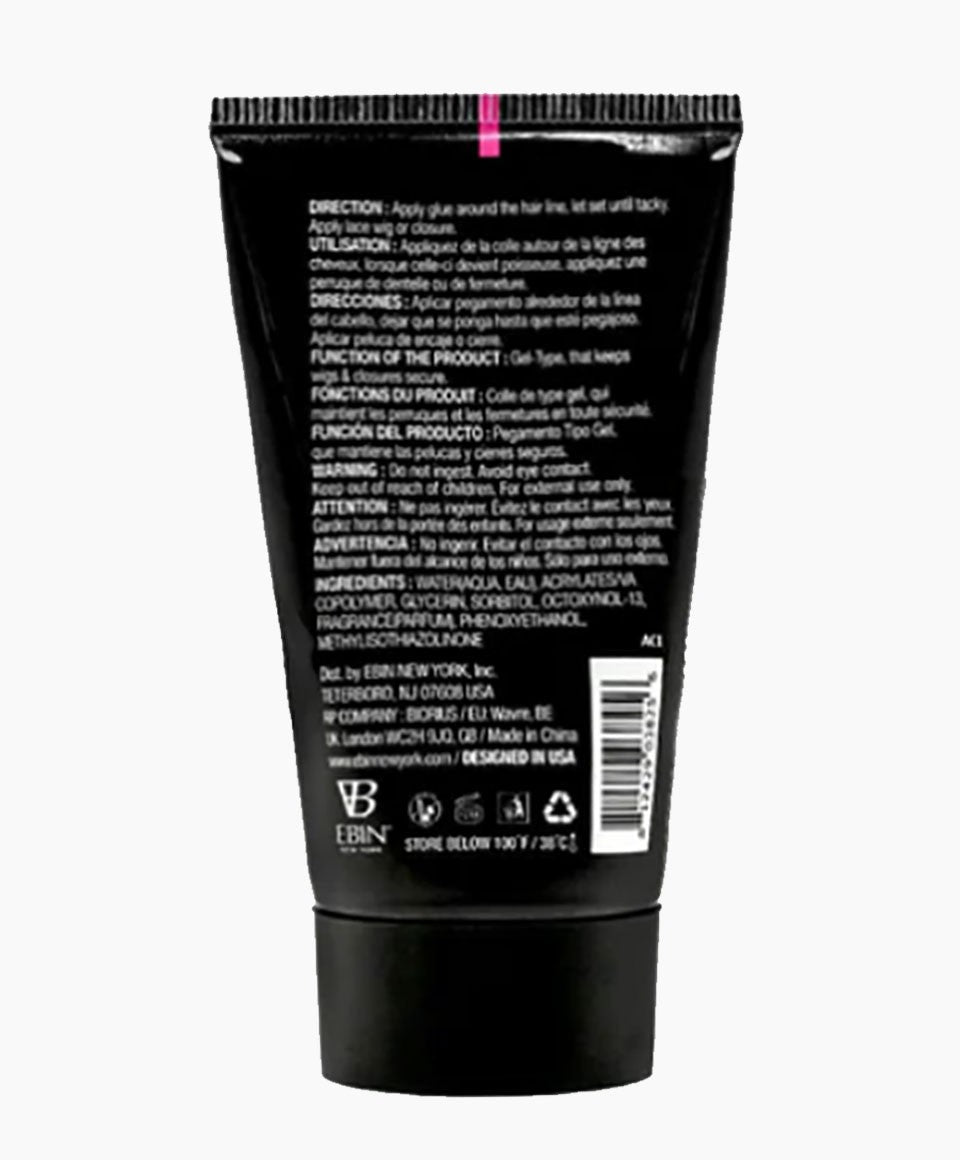 Wonder Lace Bond Holding Gel Extreme Firm Hold Active Black