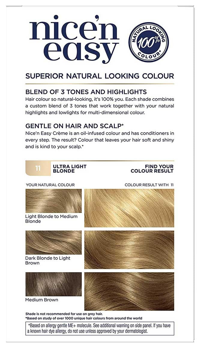 Nice N Easy Creme Permanent Color 11 Ultra Light Blonde