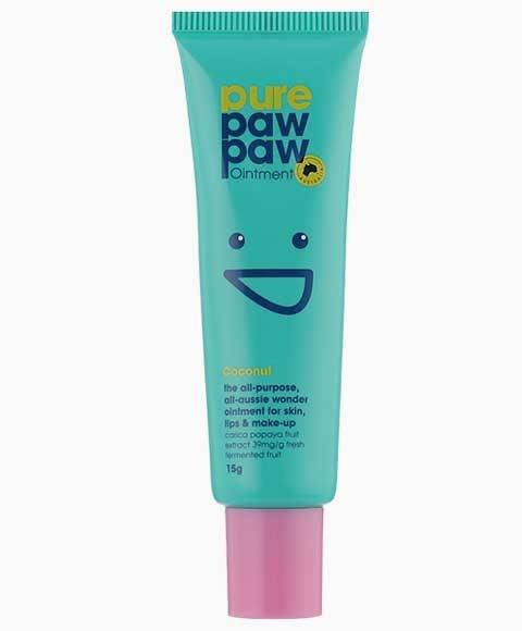 Pure Paw Paw Coconut Lip Care ointment tube with natural coconut balm for soft, moisturized lips.