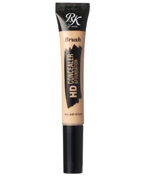 RK By Kiss HD Concealer and Foundation in Light Ivory, face makeup with smooth, blendable texture and natural finish.