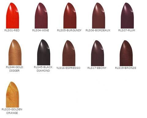 RK By Kiss Color Design Lipstick RLS05 Burgundy