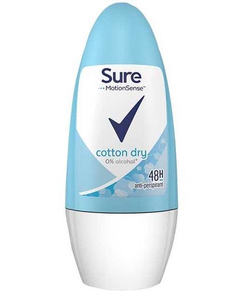 Motionsense Cotton Dry 48H Anti Perspirant Roll On