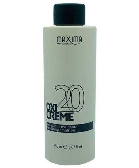 Vitalfarco Oxicreme Oxidizing Emulsion for hair coloring and bleaching, showing a creamy white hair product in a jar.