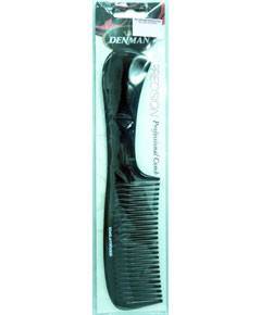 Denman Professional Rake Comb DPC 6 for hair styling, featuring fine teeth for detangling and creating textured hair looks.