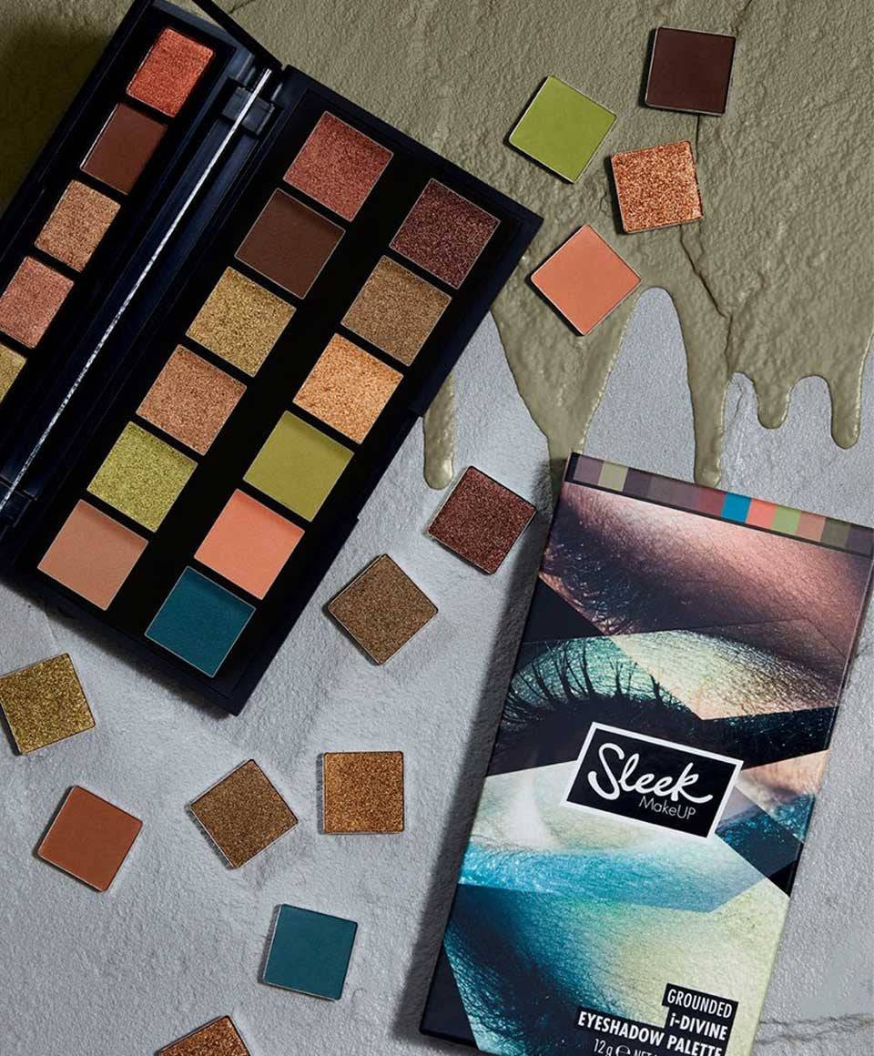Sleek Make Up Lidschattenpalette Grounded