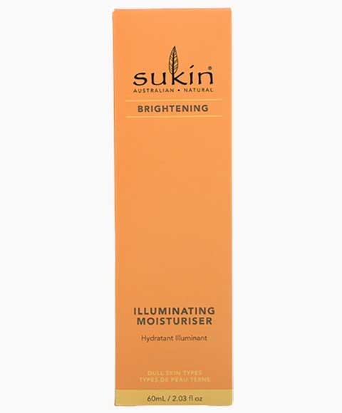 Crème hydratante illuminatrice Sukin