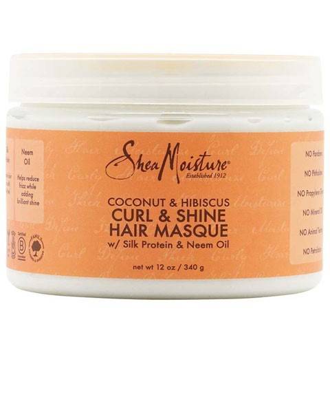 Coconut And Hibiscus Curl And Shine Hair Masque