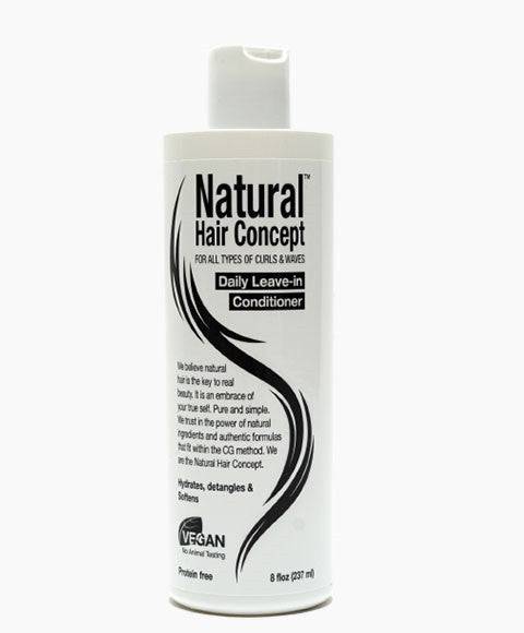 Me Gorgeous Natural Hair Concept Daily Leave-In Conditioner bottle showing the product label and packaging in a clean, well-lit setting.