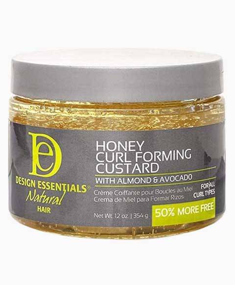 Natural Honey Curl Forming Custard With Almond And Avocado