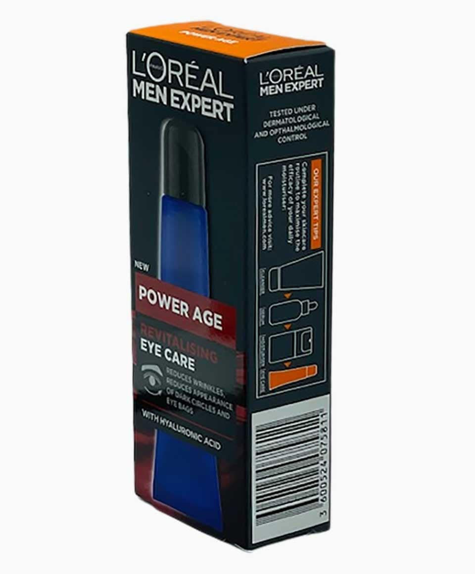 Soins des yeux revitalisants pour hommes Expert Power Age