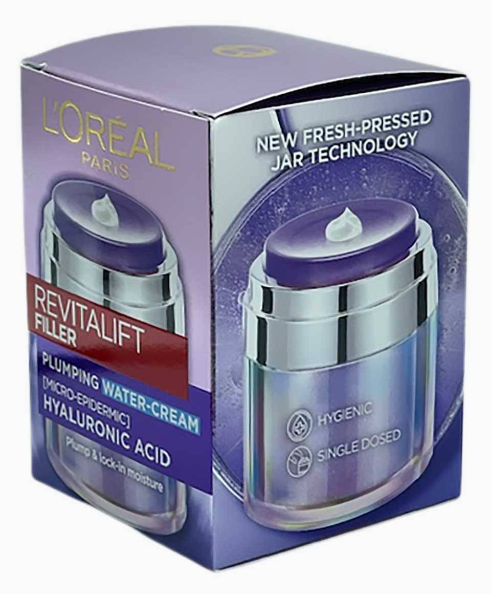 Revitalift Filler Plumping Water Cream mit Hyaluronsäure