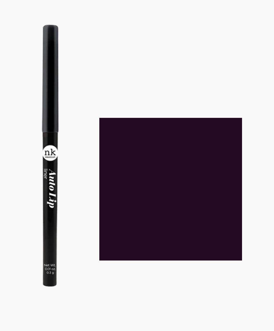 NICKA K NEWYORK NK Auto Lip Liner AA12 Indigo for lip makeup, featuring sleek blue pencil with sharp tip.