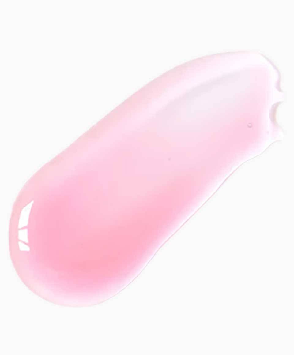 NICKA K NEWYORK NK Pure Lip Oil NKC52 Strawberry in a clear tube, featuring a glossy finish and fresh strawberry scent.