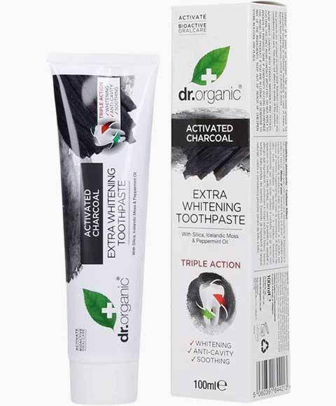 Dentifrice blanchissant au charbon biologique Max
