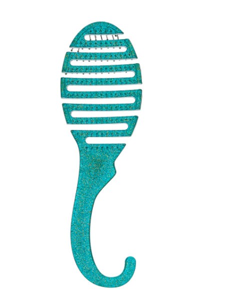 Wetbrush Shower Detangler Teal Glitter