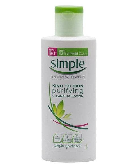 Lotion nettoyante purifiante simple