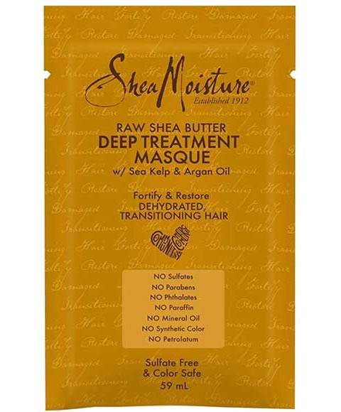 Raw Shea Butter Deep Treatment Masque Sachet